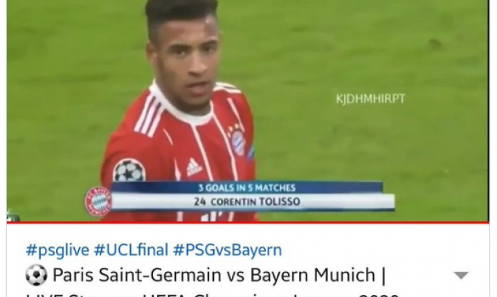 OGLĄDALNOŚĆ STAREGO meczu PSG z Bayernem na YT xD